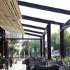 500x500 Açılır Kapanır Otomatik Pergola Tente