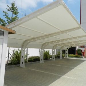 Şeffaf Balkon Kapama Brandası Fermuarlı 500x300 30 Otopark çadırı brandası
