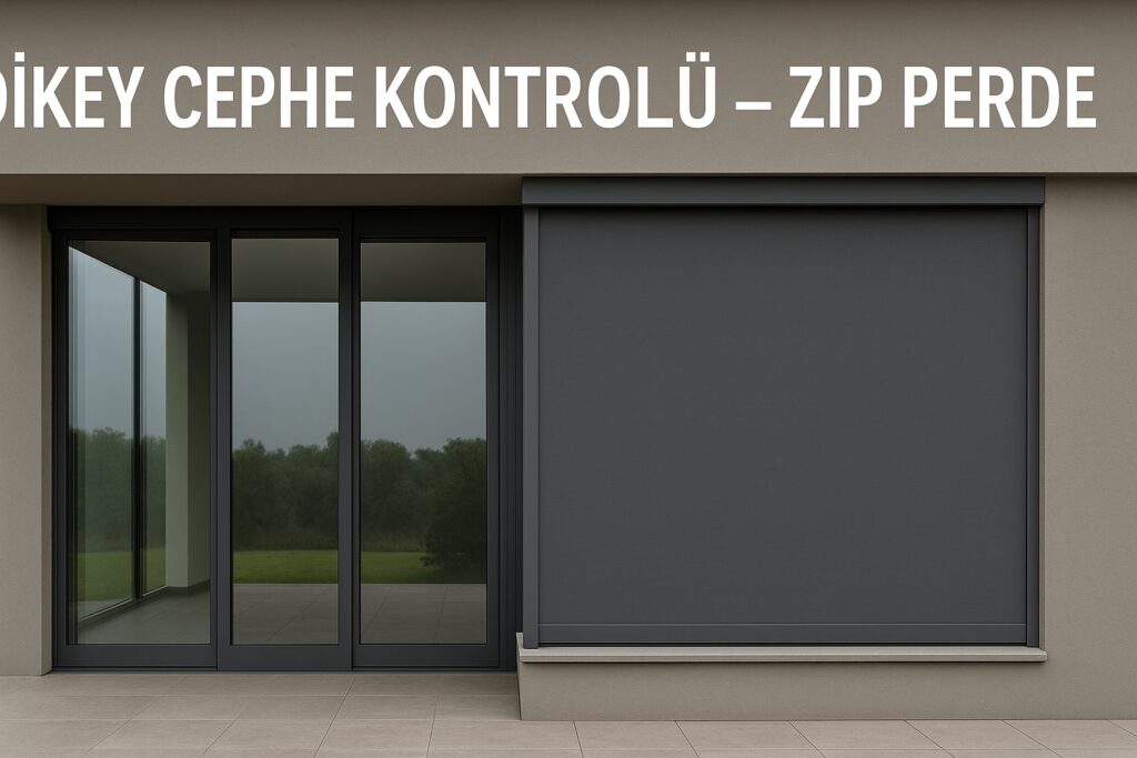 Dikey Kontrollü Zip Perde Sistemi