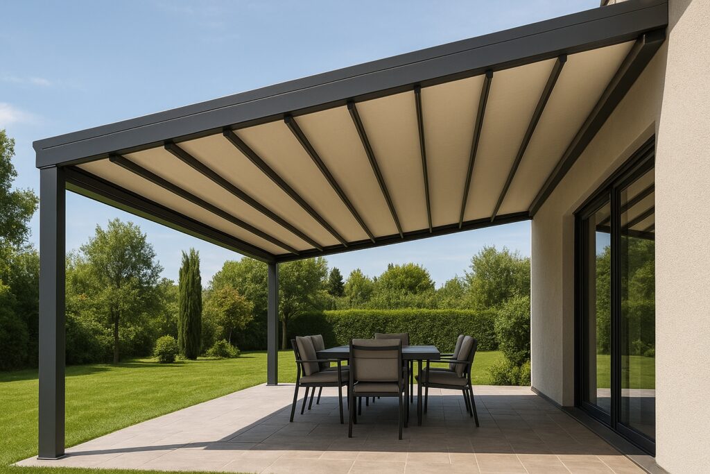 Otomatik Pergola Teras Balkon Tentesi