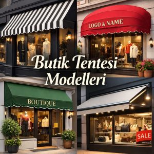 Butik tentesi modelleri